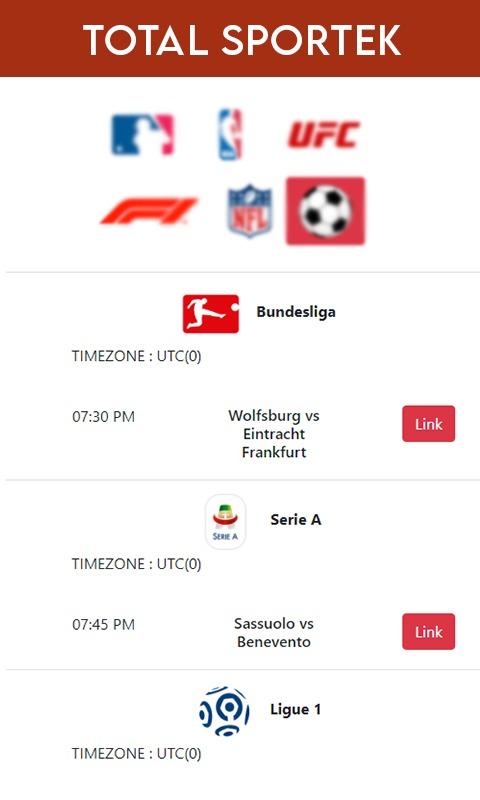 Total Sportek -All Sport Channel Live stream tips APK for Android Download