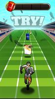 TOTAL Rugby Runner Affiche