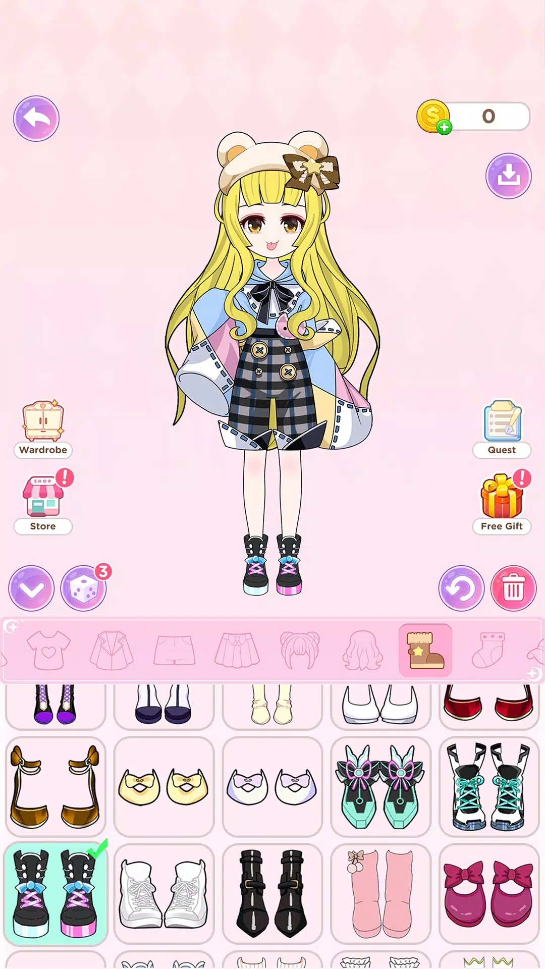 Vlinder Anime Avatar: Dress up v1.1.2 MOD APK 