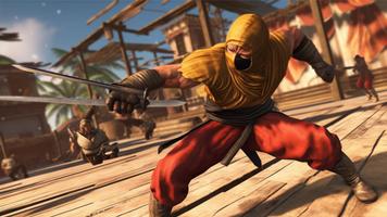 برنامه‌نما Shadow Ninja Fighting 3D Game عکس از صفحه