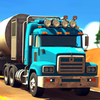 Oil Cargo Transport Truck icon