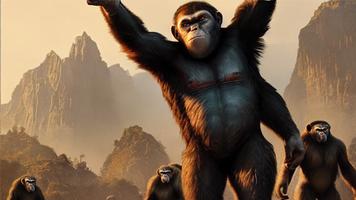 Angry Gorilla Apes City Games screenshot 2