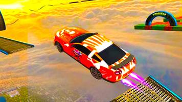 Impossible GT Car Stunts Racing Poster