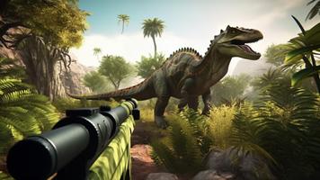 Angry Dinosaur Shooting Game Affiche