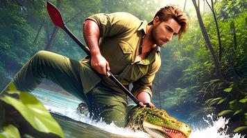 Hero Jungle Survival Games 3D syot layar 2