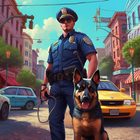 Police Dog Crime Chase Game icône
