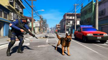 Police Dog Crime Chase Game syot layar 2