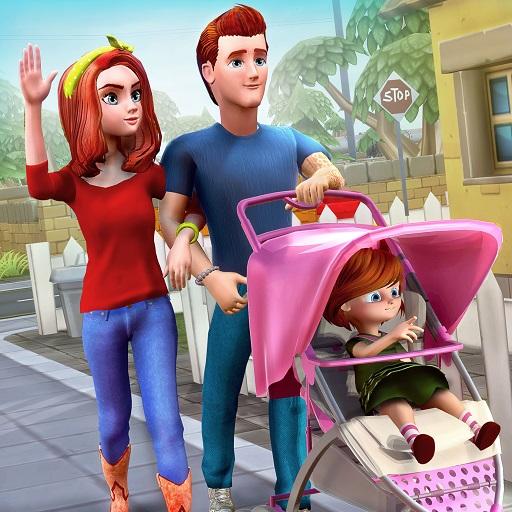 Virtual Happy Family Life Game