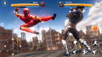 برنامه‌نما Kung Fu Fighting Karate Games عکس از صفحه
