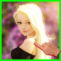 Touch Girl Game 스크린샷 2