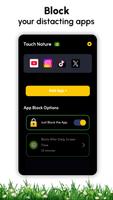 Limit Screen Time Touch Nature الملصق