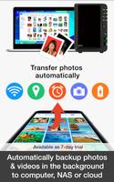 برنامه‌نما PhotoSync عکس از صفحه