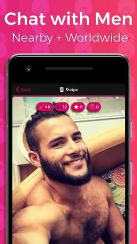 Chat with Guys - Touché android, Gay Chat, Meet & Hookup. 