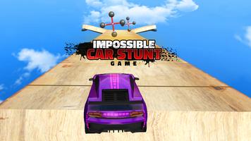 Impossible Car Stunt Game Affiche