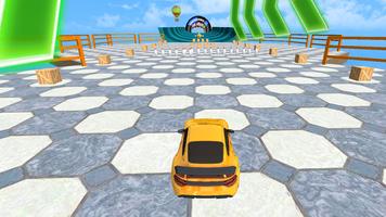 Impossible Car Stunt Game Ekran Görüntüsü 1
