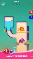 Save The Fish - Water Puzzle постер