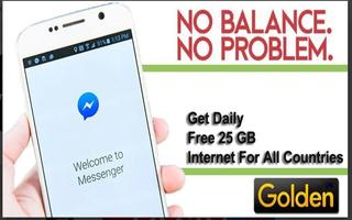 Daily Free 50 GB Internet Data All Countries Prank-poster