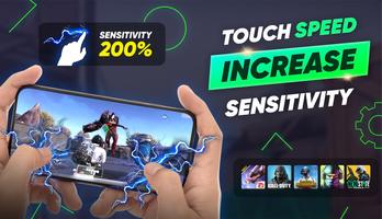 Touchscreen-Reaktion Plakat
