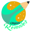 Borrador táctil rápido de objetos eliminar objeto