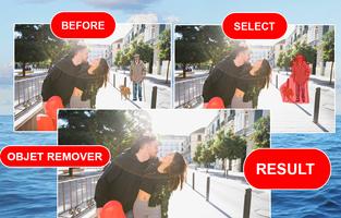 Object Remover from photo-Cloth Remover from photo Affiche