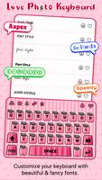 Love Photo Keyboard Neon Theme ảnh chụp màn hình 2