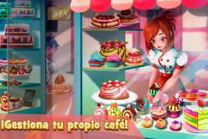 Camarera de Cafetería: Postres Poster