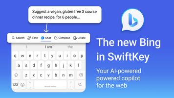 پوستر Microsoft SwiftKey AI Keyboard