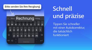 Microsoft SwiftKey KI-Tastatur Plakat