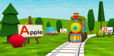 3D Timpy ABC поезд