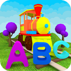 Learn ABC Alphabet - Train Gam أيقونة