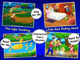 Story For Kids - Audio Video Stories & Rhymes Book الملصق
