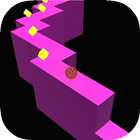 ZigZag Ball Roll 3D icon