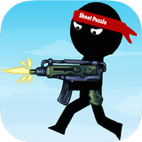 Stickman Shooter : Bullet Puzzle icône