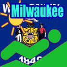 Milwaukee Tourist Map Offline آئیکن