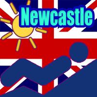 New Castle Tourist Map Offline Plakat