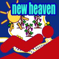 New Heaven Tourist Map Offline plakat