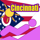 Cincinnati Tourist Map Offline ícone