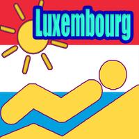 Luxembourg Tourist Map Offline ポスター