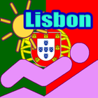 Lisbon Tourist Map Offline Zeichen