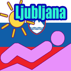Ljubljana Tourist Map Offline icône