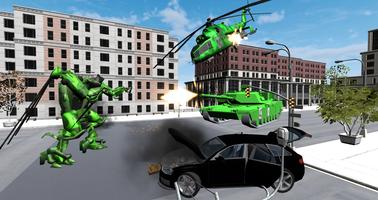 Army Helicopter Robot Car Transform capture d'écran 3