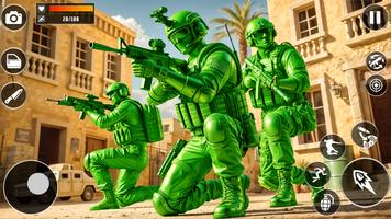 Plastic Army Battlegrounds War poster
