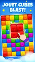 jouet cube haut - match puzzle Affiche