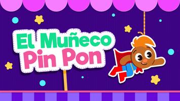 Pin pon- juegos educativos الملصق