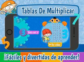 پوستر Tablas de Multiplicar