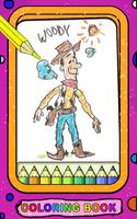 1 Schermata Toy Story Coloring cartoon