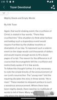 A. W Tozer Devotionals Series screenshot 1