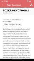 AW Tozer Devotionals - Daily تصوير الشاشة 3