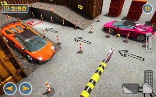 Modern Car Parking 3d poster