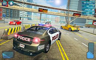 US Police Car Chase 2019: Gangster Chase syot layar 1